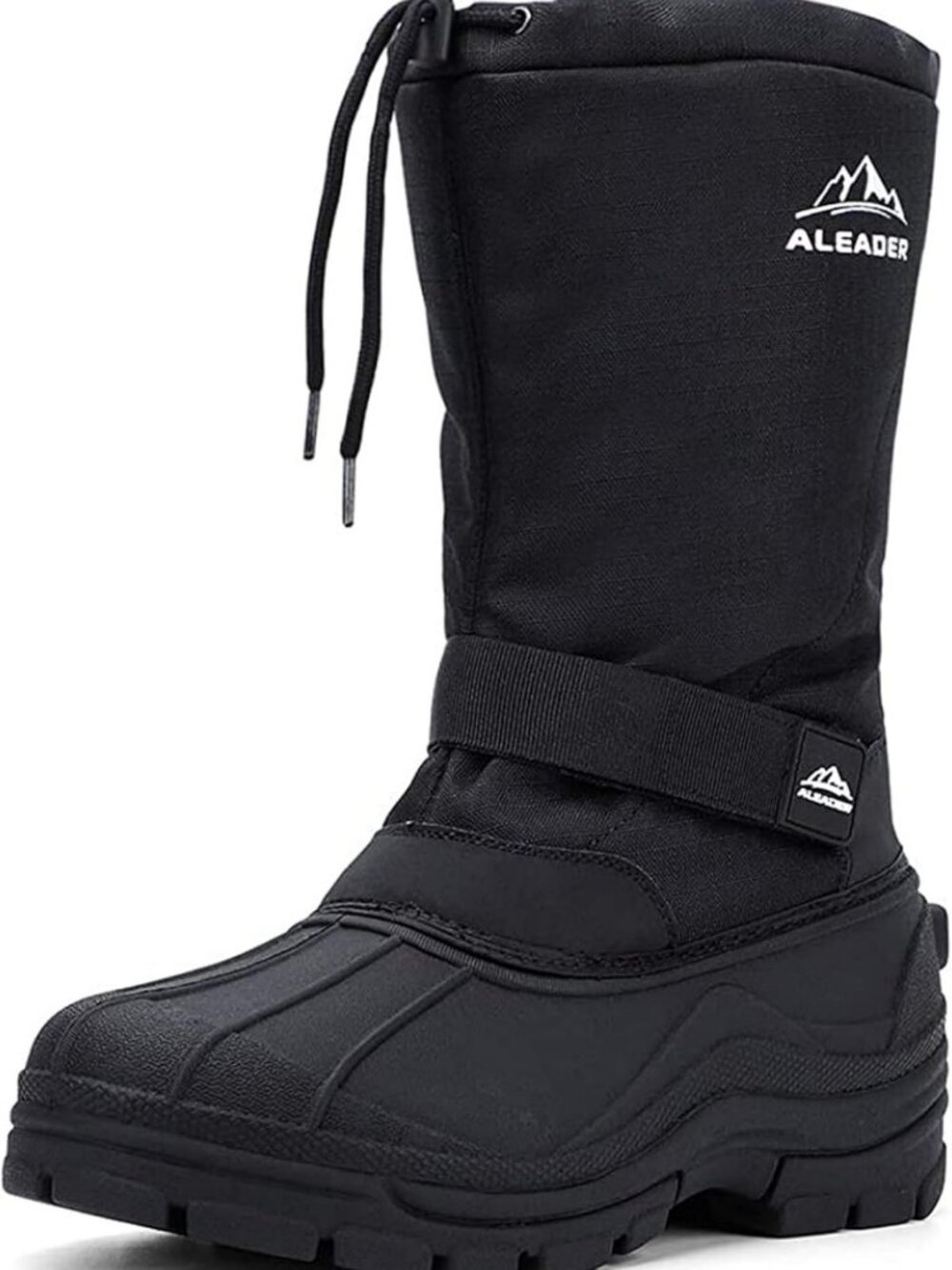 Men's Winter Waterproof Insulated Snow Boots - Warm, Comfortable Outdoor